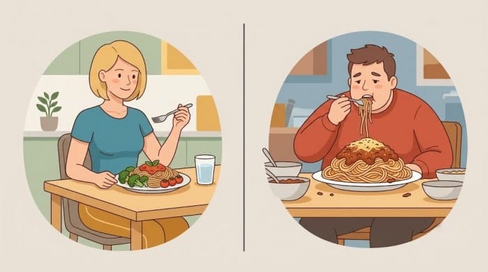 چاق شدن به علت دریافت بیش از حد کالری