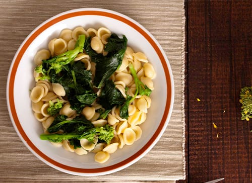 Orecchiette con cime di rapa