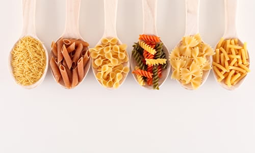 پاستا منبع انرژی بالا