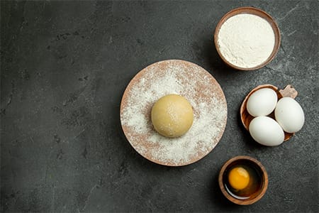 تهیه خمیر خانگی پاستا