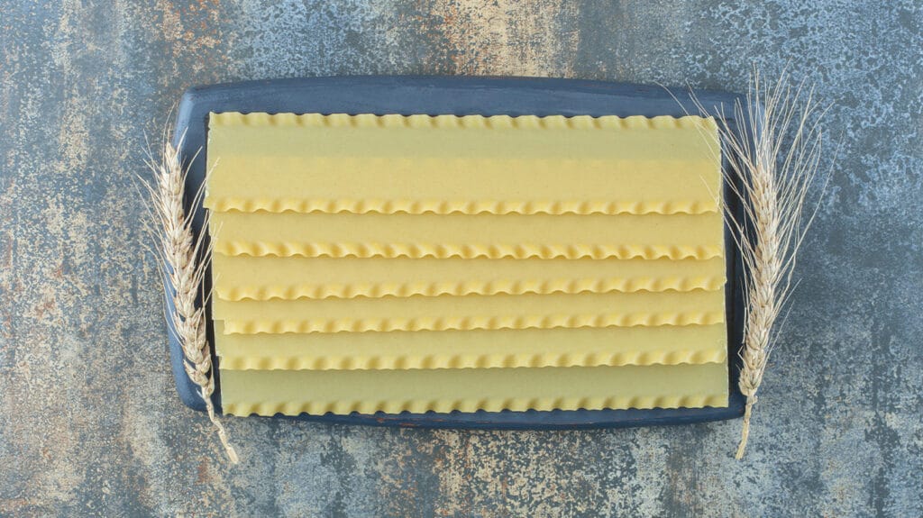 مراحل پخت لازانیا