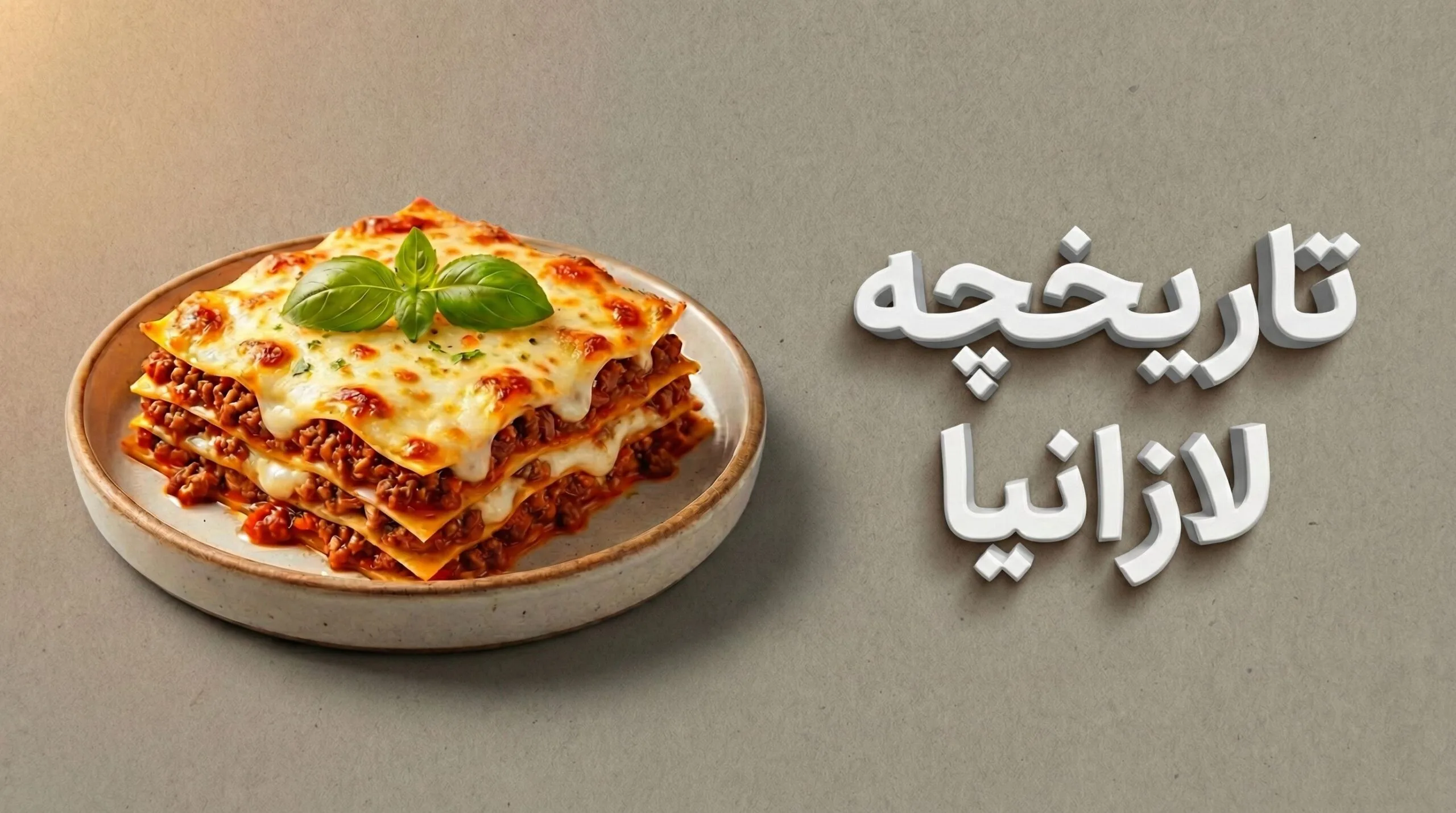 تاریخچه لازانیا