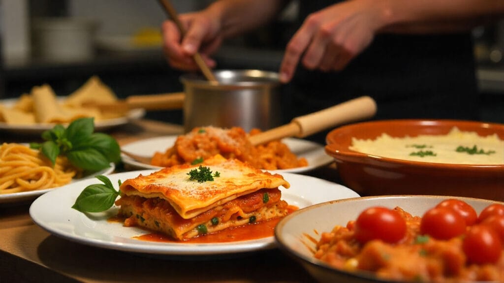 پاستا ساده ایتالیایی