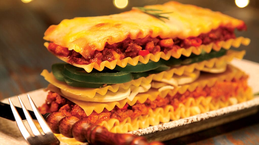 طرز تهیه لازانیای ایتالیایی