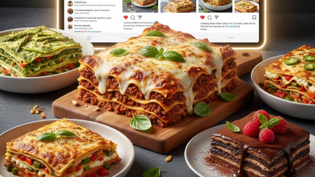 دستور پخت های لازانیا 