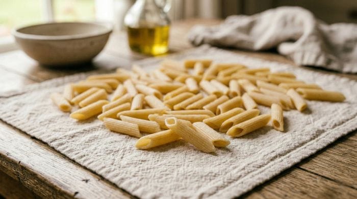 خشک کردن پاستاهای پخته شده