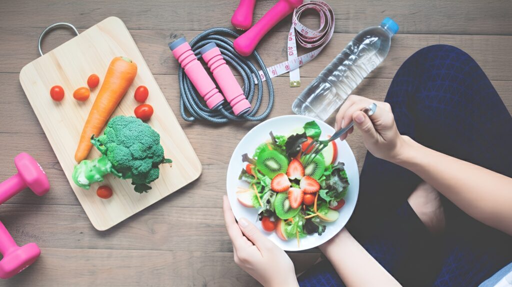 رژیم غذایی - لاغری - ورزش