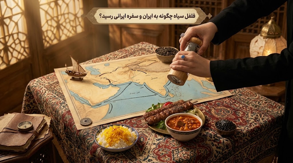 فلفل سیاه در سفره ایرانیها