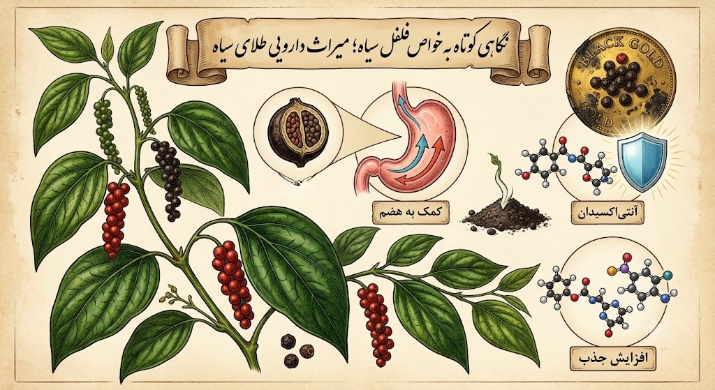 خواص فلفل سیاه