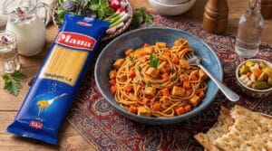 طرز تهیه ماکارونی با مرغ و هویج