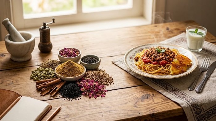 Spices for Persian Macaroni