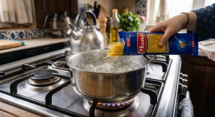 Boiling Spaghetti