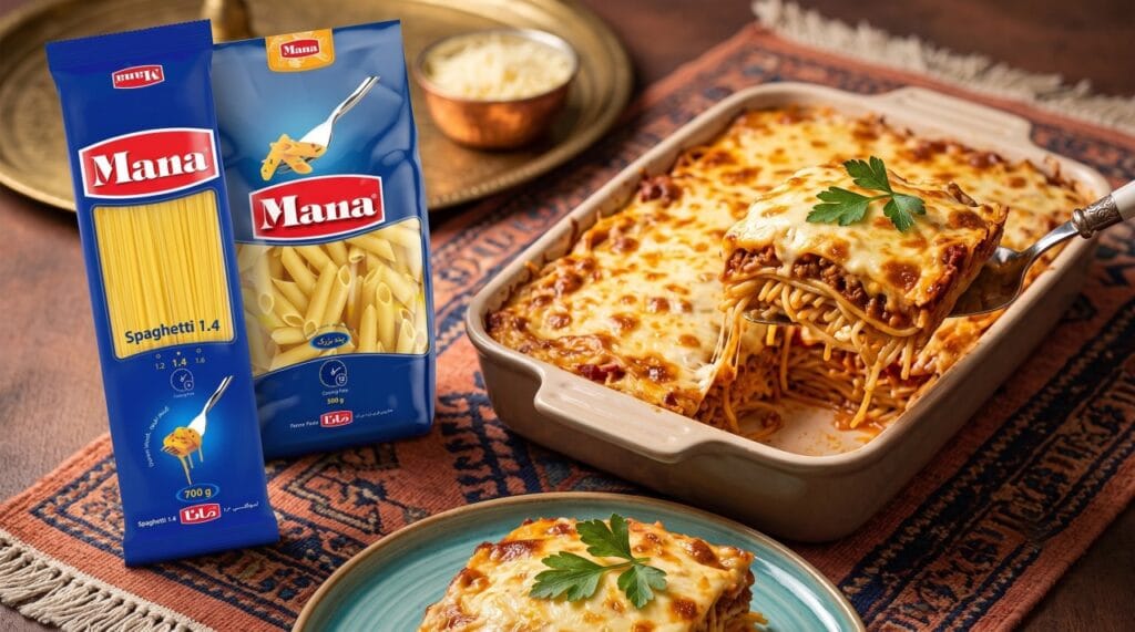 طرز تهیه ماکارونی مجلسی رستورانی ایرانی